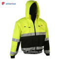 ANSI Klasse 3 Reflektierende High Visibility Winter Sicherheit Jacke Arbeitskleidung Großhandel Hallo Vis Hoodie Arbeitskleidung